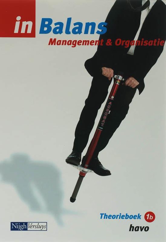 Cover van het boek 'Management & Organisatie in Balans / 1B Havo / deel Theorieboek / druk 6' van W. de Reuver en S. van Vlimmeren