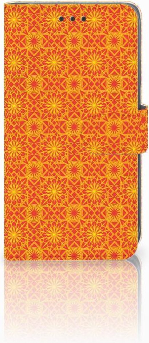 Apple iPhone Xr Telefoon Hoesje Batik Oranje