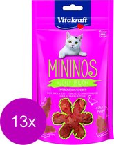 Vitakraft Mininos Eend - Kattensnack - 13 x 40gr