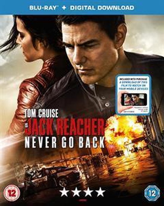 Jack Reacher 2 Never Go Back (Bluray), Tom Cruise Dvd's bol