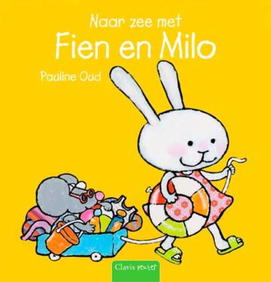 Cover van het boek 'Naar zee met Fien en Milo' van Pauline Oud