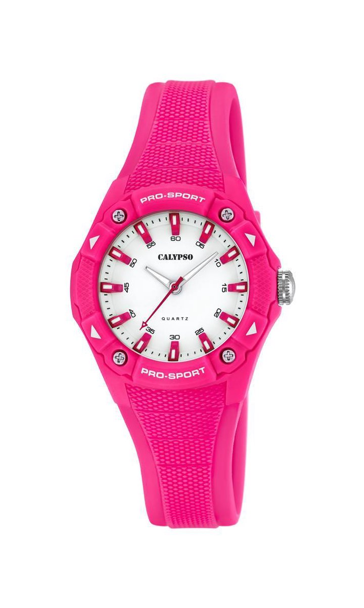 Calypso Tweens K5675-3 - Horloge - Kunststof - Roze - 36.5 mm
