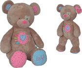 Lief! lifestyle teddybeer 60 cm roze
