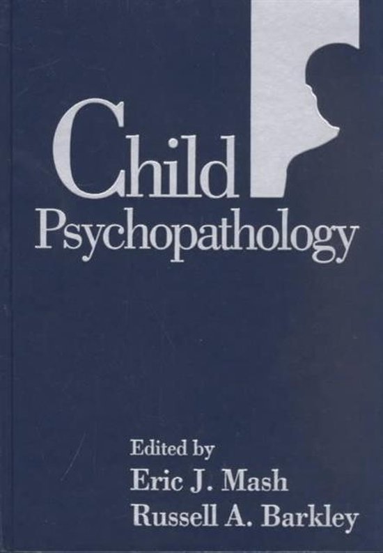 Boekcover van 'Child Psychopathology', bewerkt door Eric J. Mash en Russell A. Barkley.