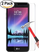 2x stuks Glasfolie voor LG K4 2017 - Tempered Glass