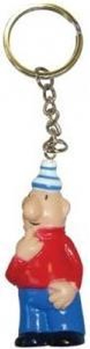Buurman En Buurman Sleutelhanger Rood Plastic