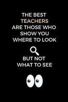 The Best Teachers Are Those Who Show You Where To Look