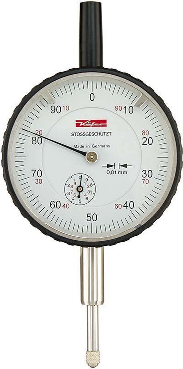 Precisie-meetklok schokbestendig Ø 58mm KÄFER