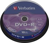 Verbatim - DVD+R - 10-pack DVD+R  Spindle