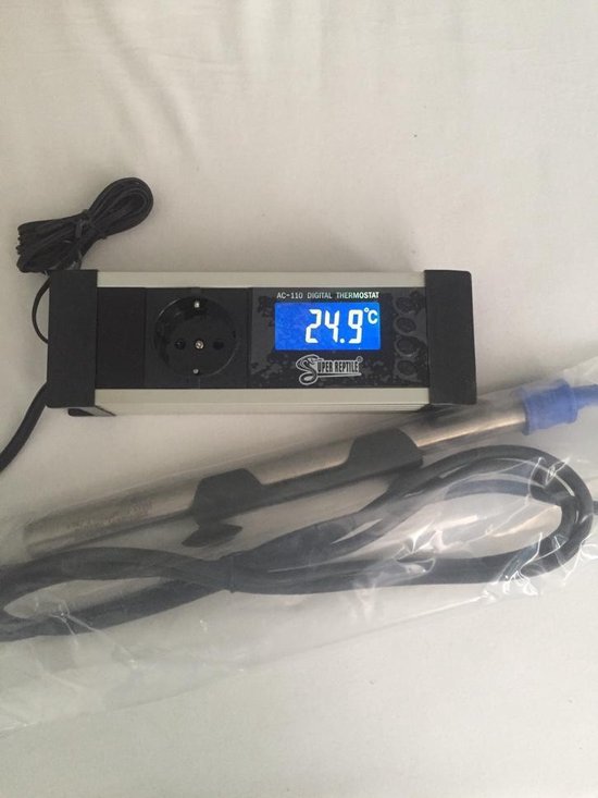 Aquariumverwarming 200/300/500W met externe temperatuurregeling, dompelverwarming voor aquarium met groot digitaal display, tankverwarming voor het houden van de temperatuur stabiel voor tropische vissen schildpad Betta 500W