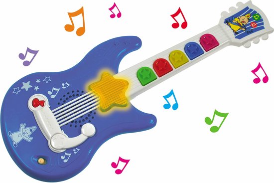 Bumba speelgoedinstrument - Mijn eerste gitaar - met Bumba liedjes - Bumba