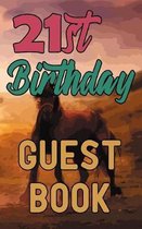 21st Birthday Guest Book