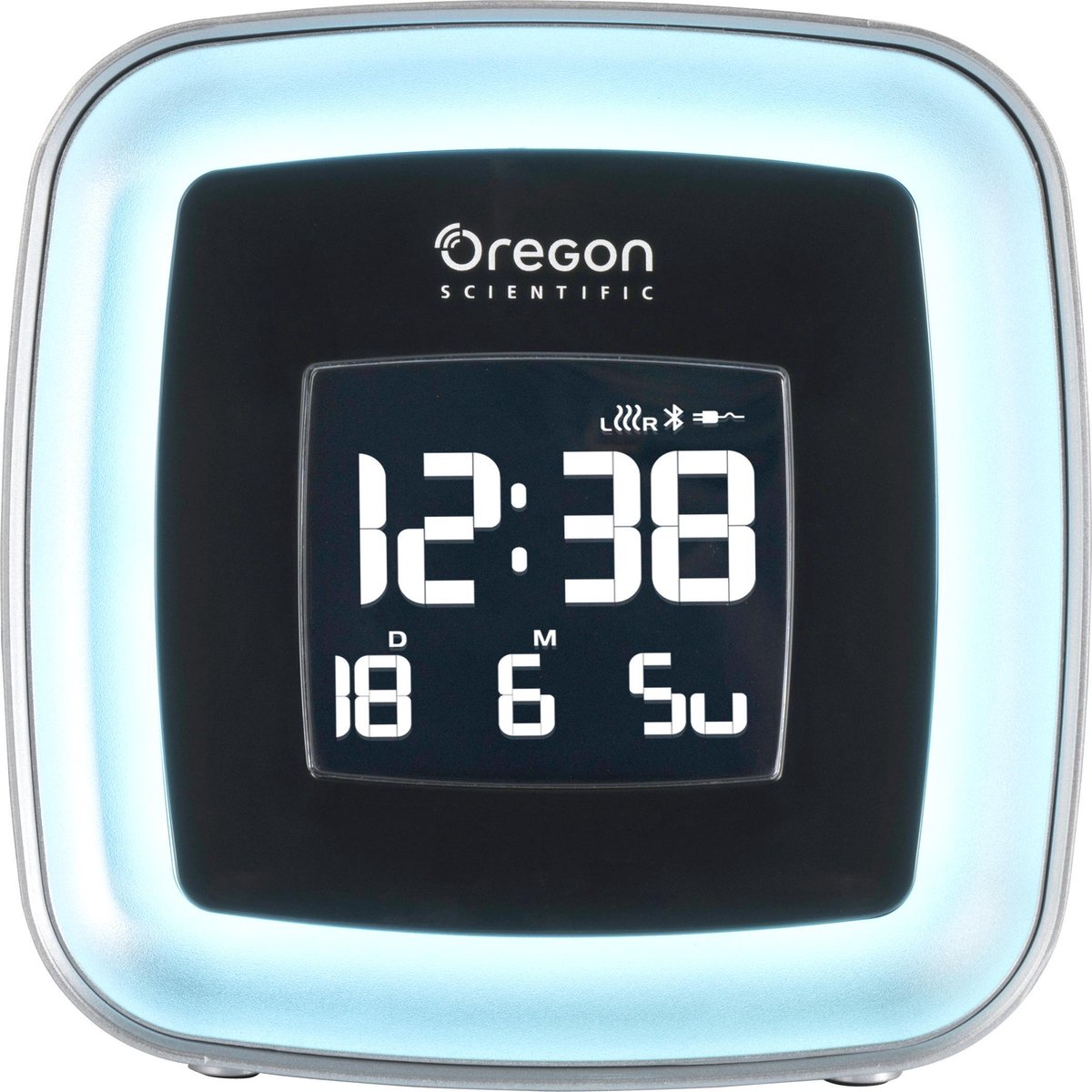 Oregon Scientific OSRM661 Wekker Digital Alarm Clock Zilver