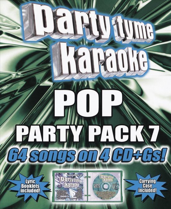 Party Tyme Karaoke Pop Party Pack, Vol. 7, Party Tyme Karaoke CD
