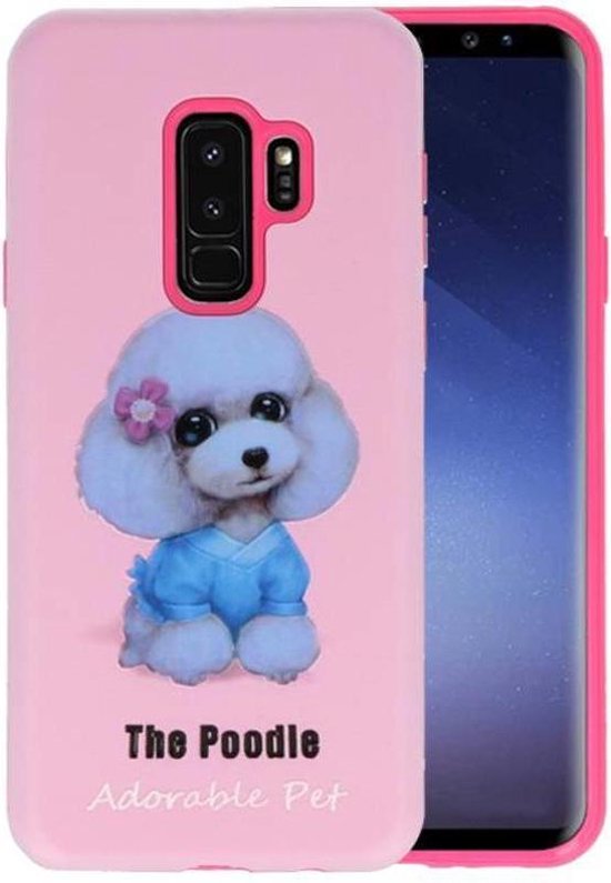 The Poodle 3D Print Hard Case voor Samsung Galaxy S9 Plus - BestCases