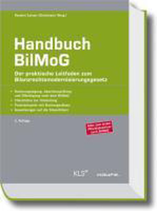 Handbuch BilMoG - cover