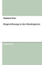 Eingewohnung In Den Kindergarten