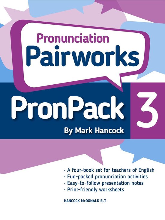 PronPack 3 - PronPack 3: Pronunciation Pairworks - cover