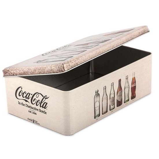 uitbarsting Missionaris palm OUTLET Vintage Metalen Coca-Cola Opbergdoos (Geen verpakking) | bol.com