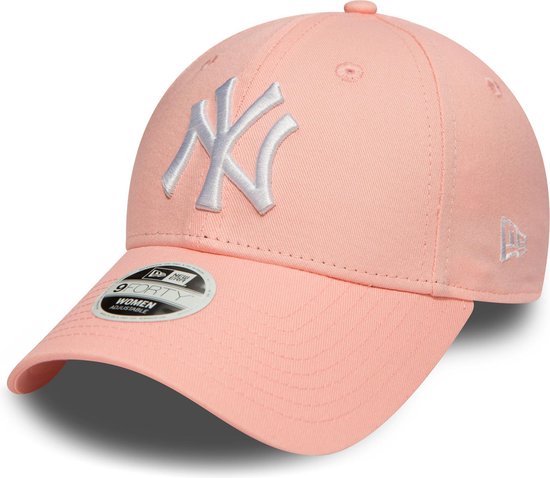 Ga lekker liggen haag virtueel New Era League Essential 9forty New York Cap - Vrouwen - roze/wit | bol.com
