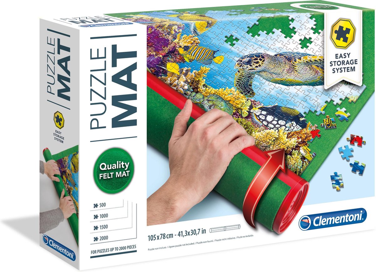 Clementoni - Puzzelmat - 105 x 78 cm. - tot 2000 stukjes