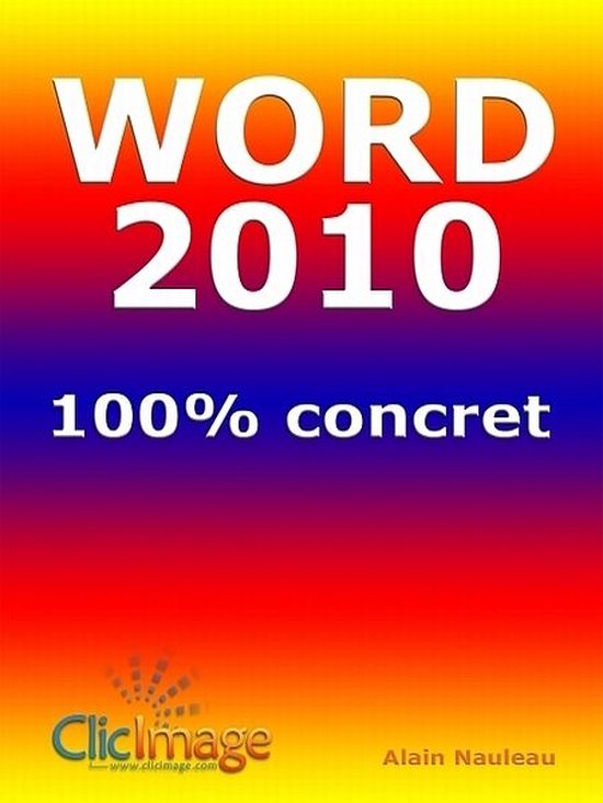 Word 2010 100% concret - cover