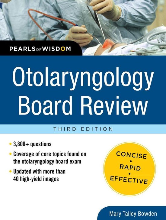 Otolaryngology Board Review - cover