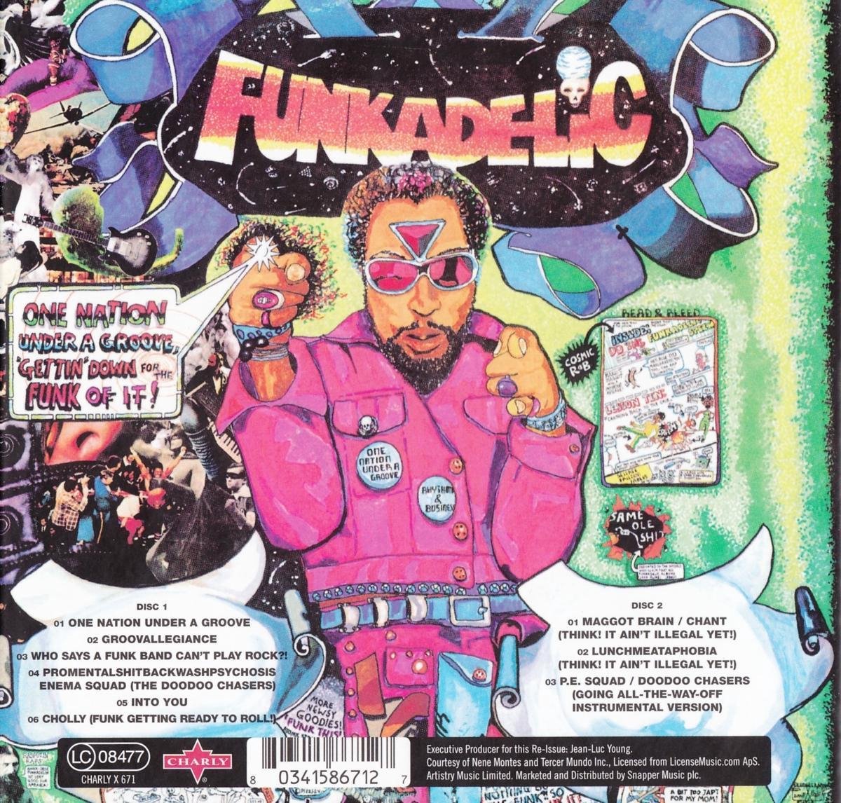One Nation Under A Groove, Funkadelic CD (album) Muziek