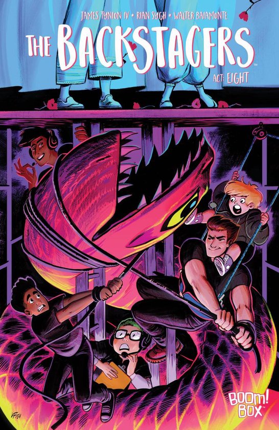 The Backstagers 8 - The Backstagers #8 - cover