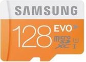 Samsung Evo 128 GB microSD class 10 met adapter