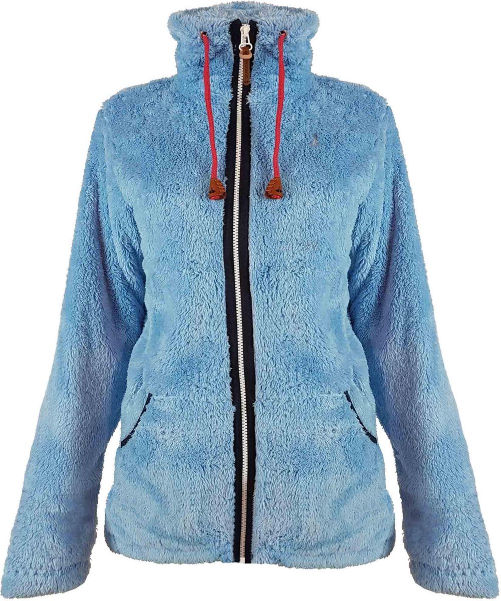Bjornson Elin Coral Fleece Vest Dames Maat 46 Lichtblauw