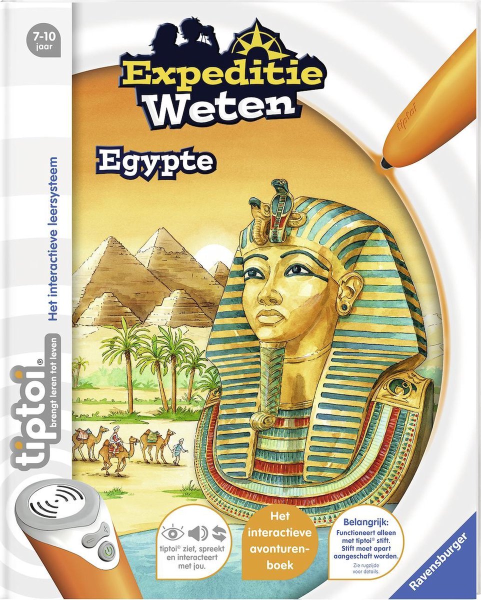 tiptoi® livre Expédition à la connaissance de l'Égypte