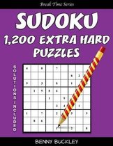 Sudoku 1,200 Extra Hard Puzzles. Solutions Included
