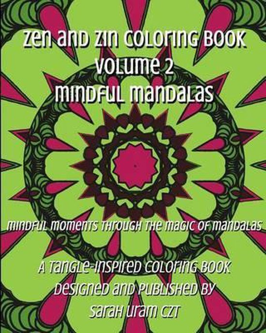 Zen and Zin Coloring Books- Zen and Zin Coloring Book Vol. 2 ... - cover