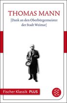 Fischer Klassik Plus - [Dank an den Oberbürgermeister der Stadt Weimar]