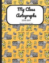 My Class Autographs 2018-2019 Paperback Autograph Book