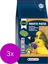 Versele-Laga Orlux Frutti Patee Krachtvoer - Vogelvoer - 3 x 250 g