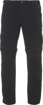 VAUDE - Men's Farley Stretch T-Zip Pants II - black - Mannen - Maat 46
