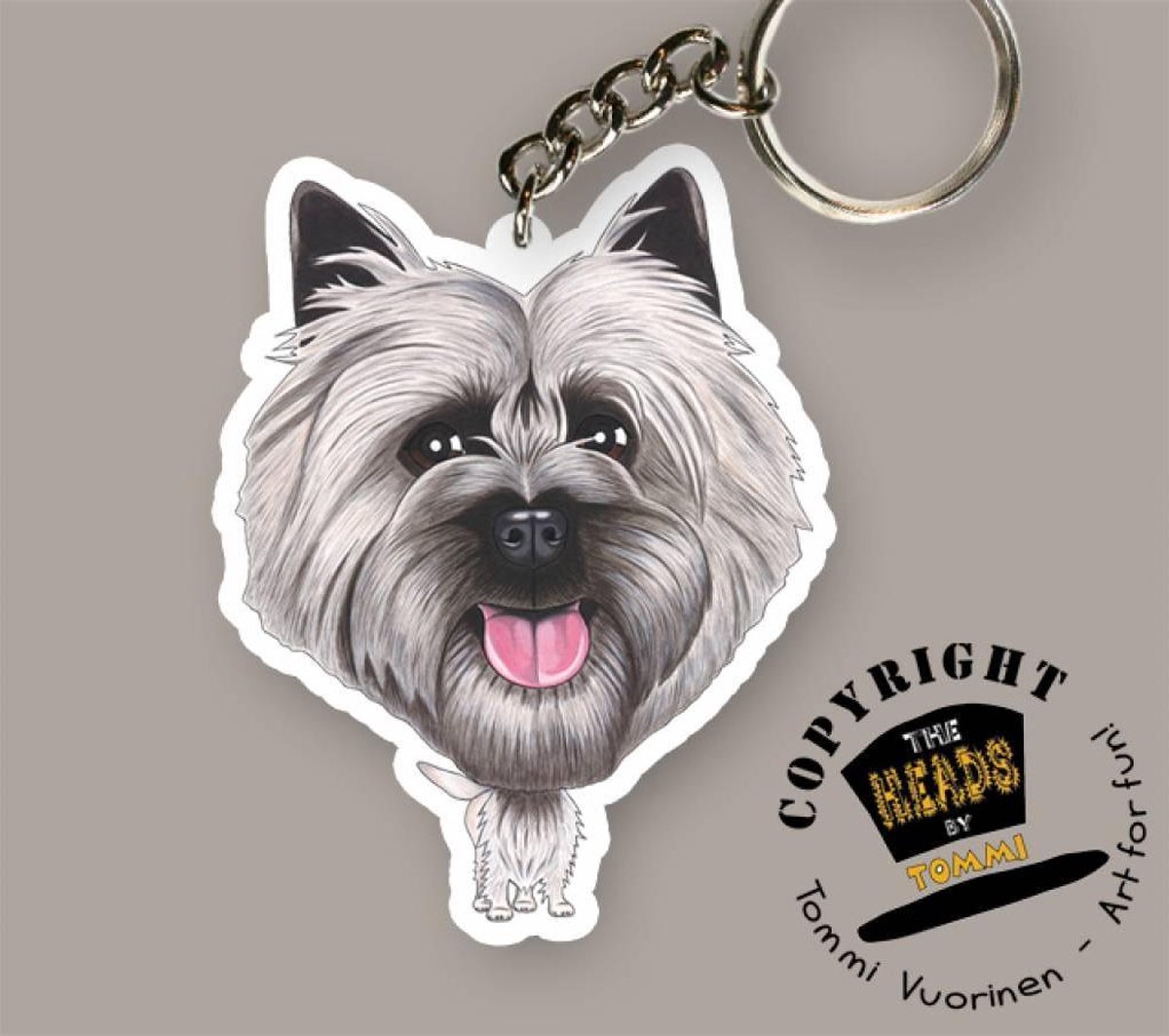 Sleutelhanger Hond Cairn Terrier