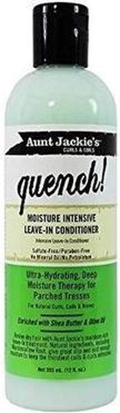 Aunt Jackies Curls & Coils Quench Moisture Intensive Leave in Conditioner - 355 ml