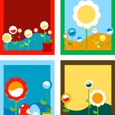 Fotobehang Zonnebloem