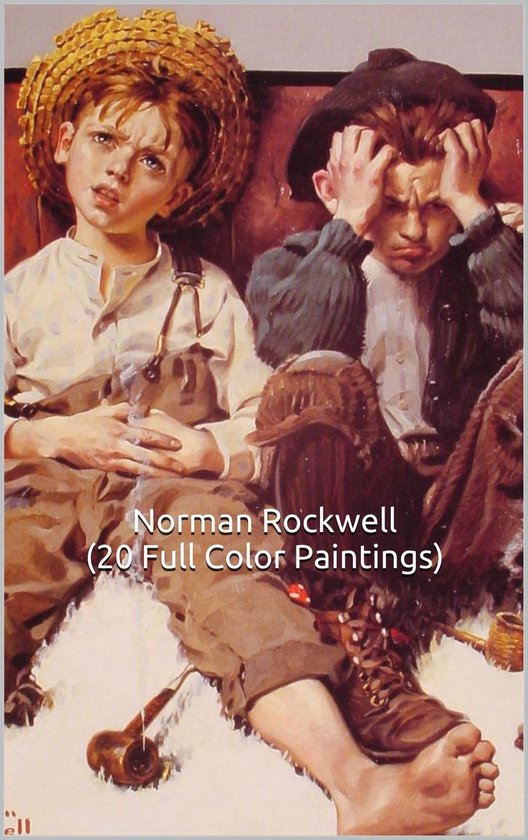 The Amazing World of Art - Norman Rockwell (20 Full Color Pa ... - cover