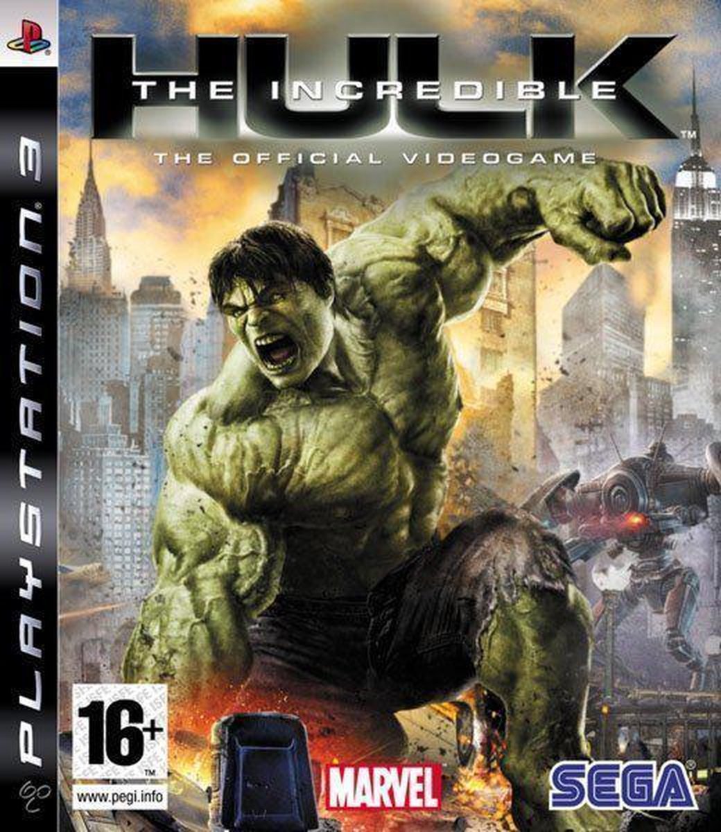 The Incredible Hulk - Sega Games