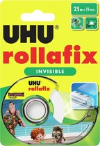 UHU kleeffolie rollafix invisible, incl. handdispenser