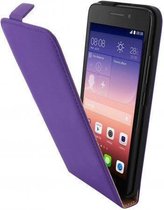 Mobiparts Premium Flip Case Huawei Ascend G620S Purple