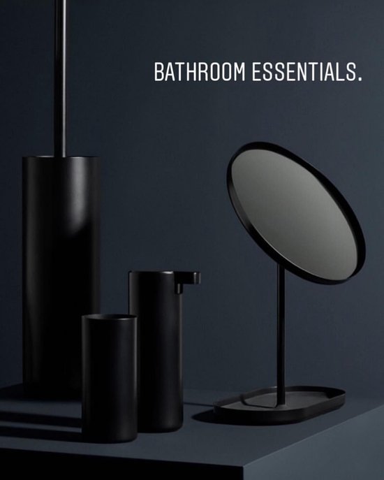 Miroir de maquillage Blomus MODO acier noir | bol.com