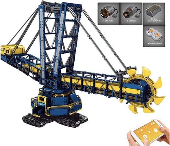 RC Radiografische Mijnbouw Graafmachine | Technic Bouwpakket | Mining |  4588... | bol.com