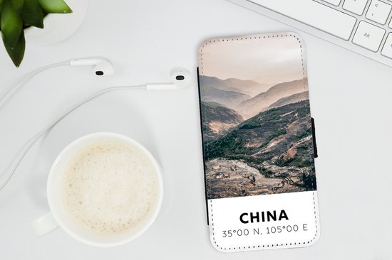 Bookcase téléphone iPhone 11 Pro Max Bookcase - Chine - Montagnes - Asie - Été - Avec compartiments - Étui portefeuille avec fermeture magnétique