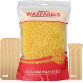 MURLEY'S Wax 1000 gram voor ontharen met wax apparaat - Geel
