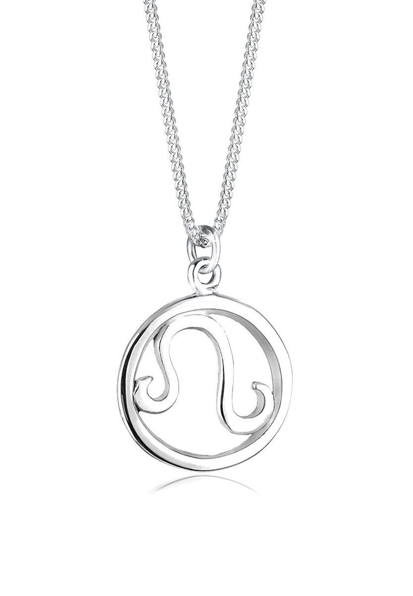 Elli - Halsketting - Dames Leo Dierenriem Hanger Filigraan in 925 Sterling Zilver -